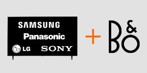 Connecting a B&O surround system to a third-party TV